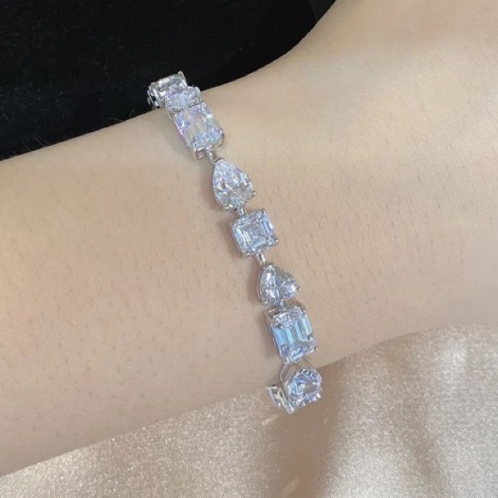 Multi  Stone Tennis Bracelet